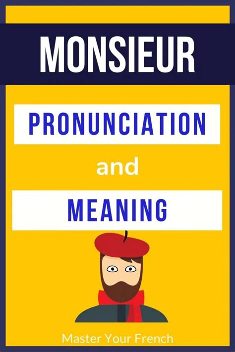 how to pronounce monsieur.